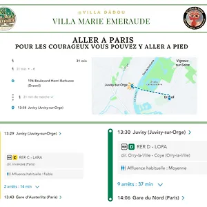 Luxury La Marie émeraude 20km De Paris , Draveil France